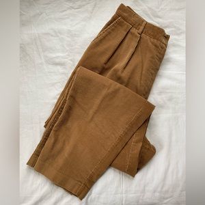 Vintage Pendleton corduroy pants size 16 tan camel color